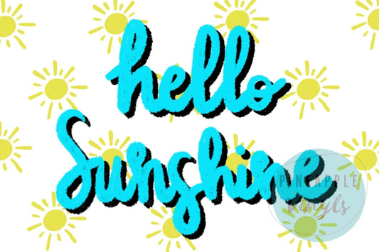 Hello Sunshine Digital Print